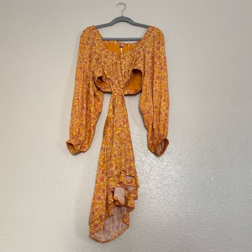 Free People Jael Printed Mini Dress - Picture 2 of 8